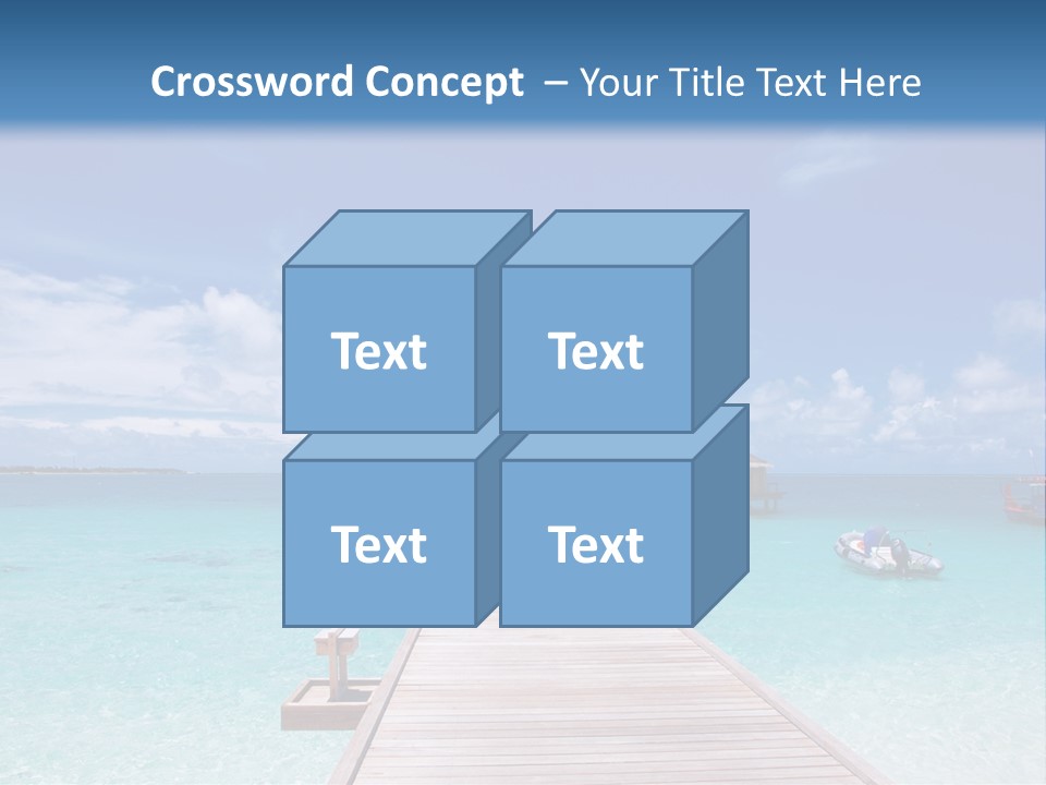 Edge Coastline Island PowerPoint Template