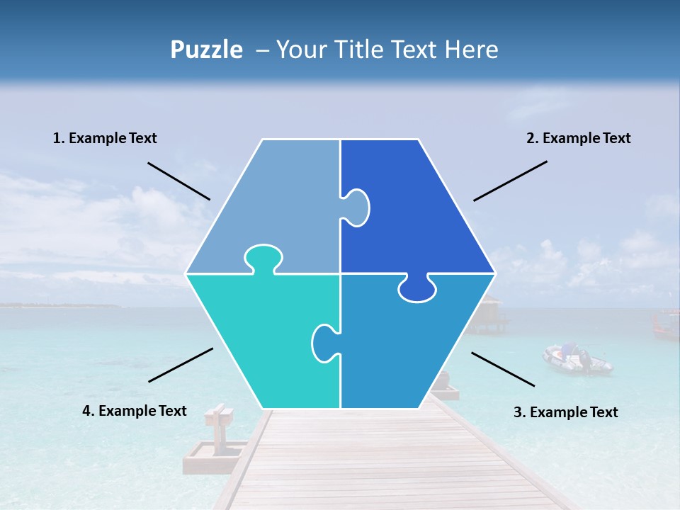 Edge Coastline Island PowerPoint Template