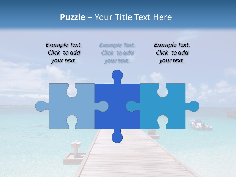 Edge Coastline Island PowerPoint Template