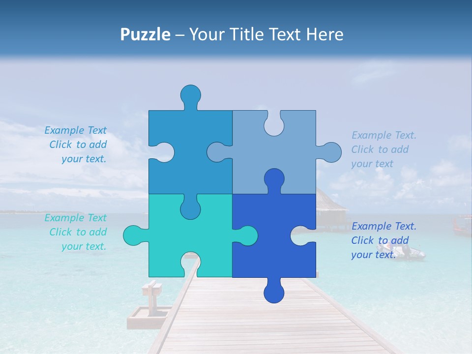 Edge Coastline Island PowerPoint Template