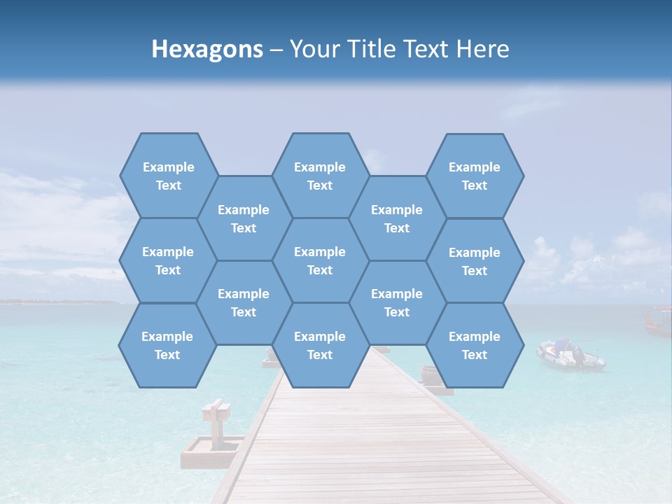 Edge Coastline Island PowerPoint Template