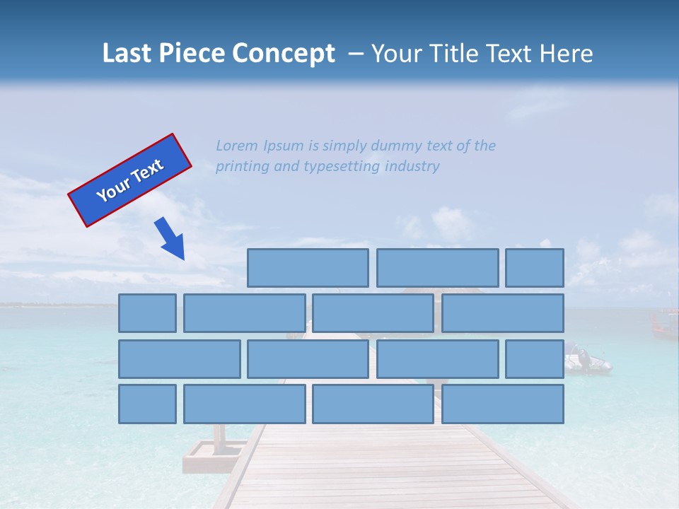 Edge Coastline Island PowerPoint Template