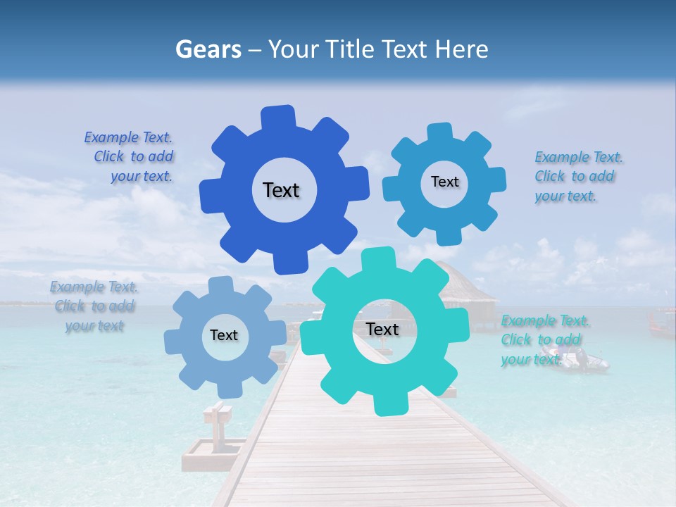 Edge Coastline Island PowerPoint Template