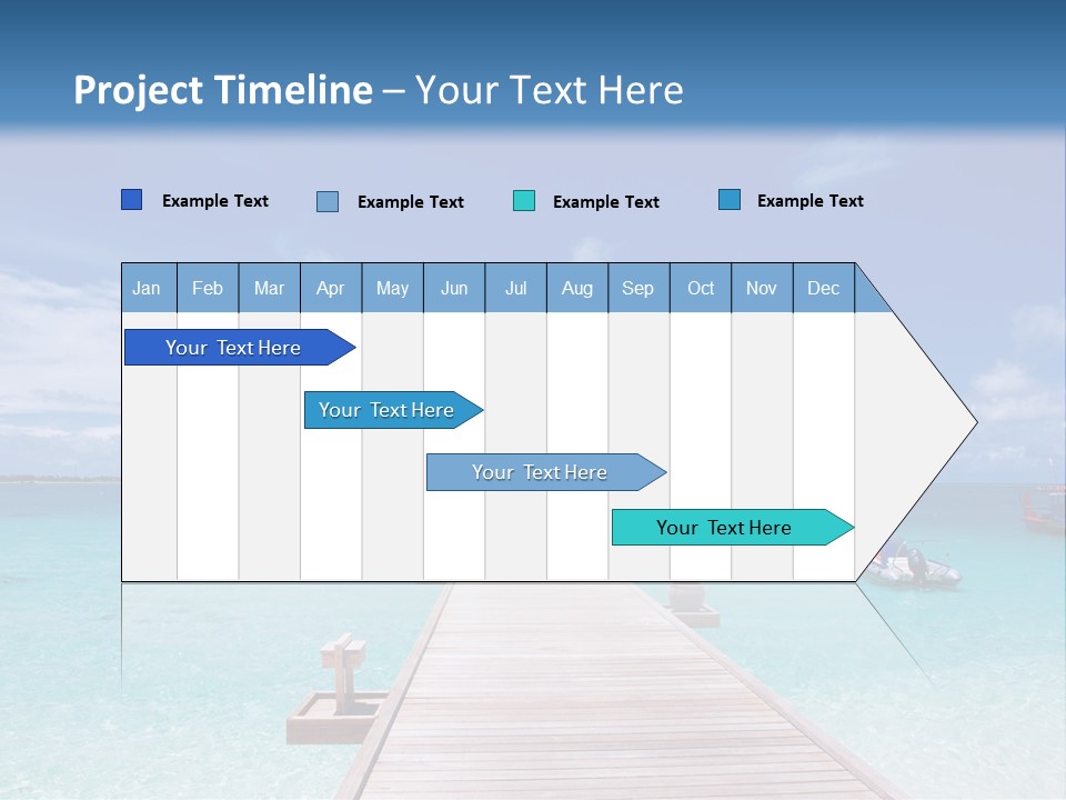 Edge Coastline Island PowerPoint Template