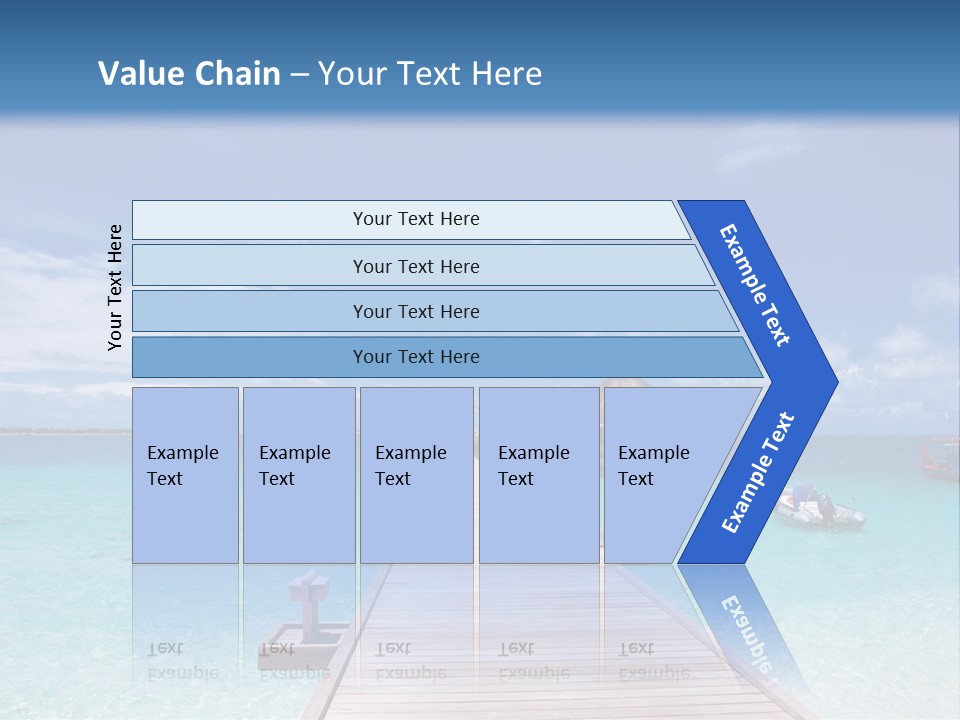 Edge Coastline Island PowerPoint Template