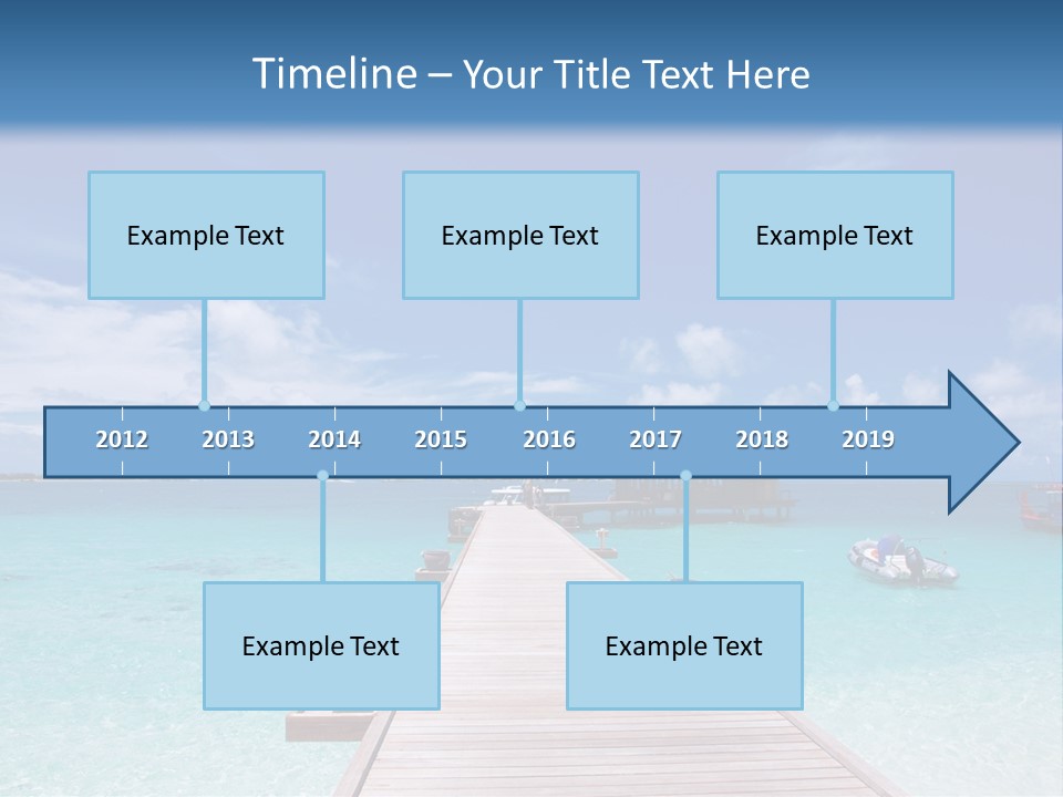 Edge Coastline Island PowerPoint Template