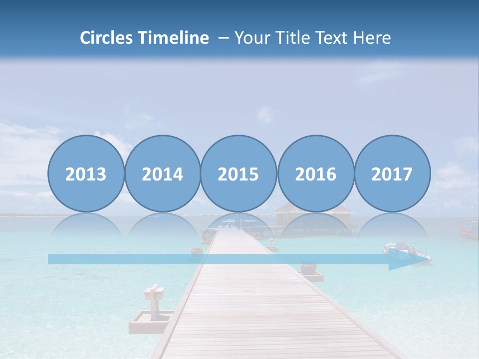Edge Coastline Island PowerPoint Template