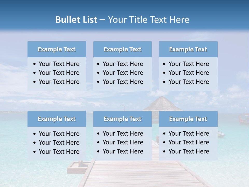 Edge Coastline Island PowerPoint Template