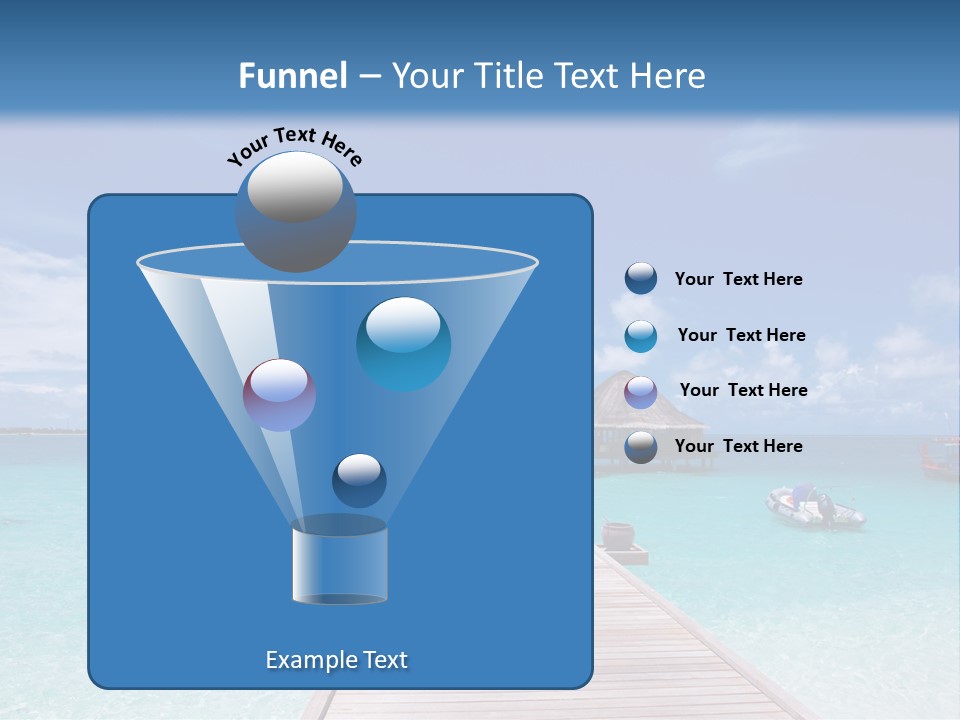 Edge Coastline Island PowerPoint Template