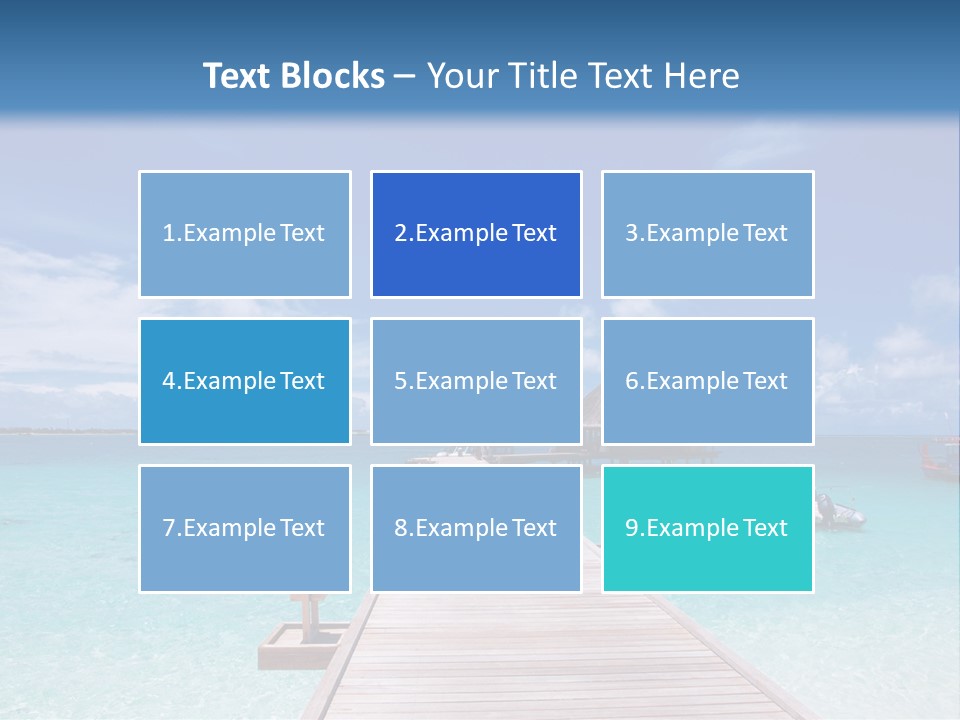 Edge Coastline Island PowerPoint Template