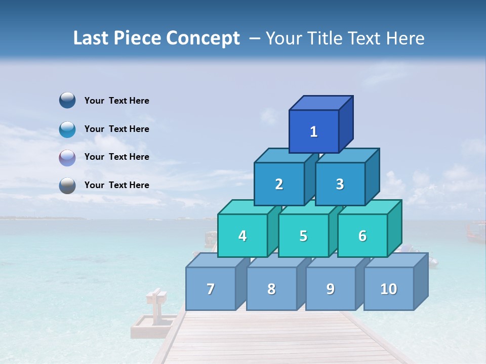 Edge Coastline Island PowerPoint Template