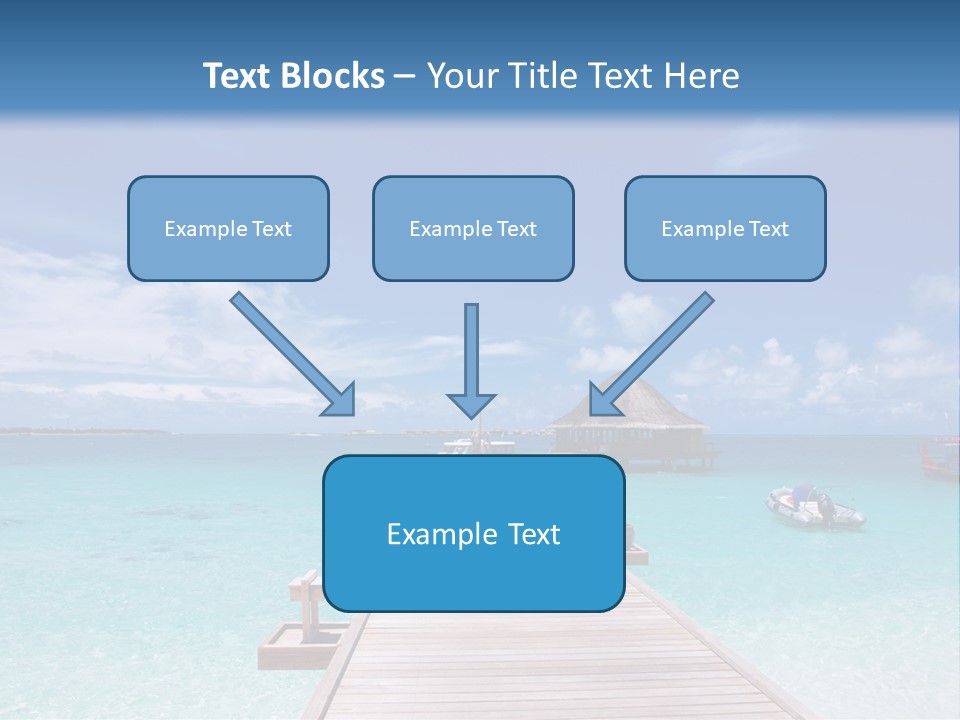 Edge Coastline Island PowerPoint Template