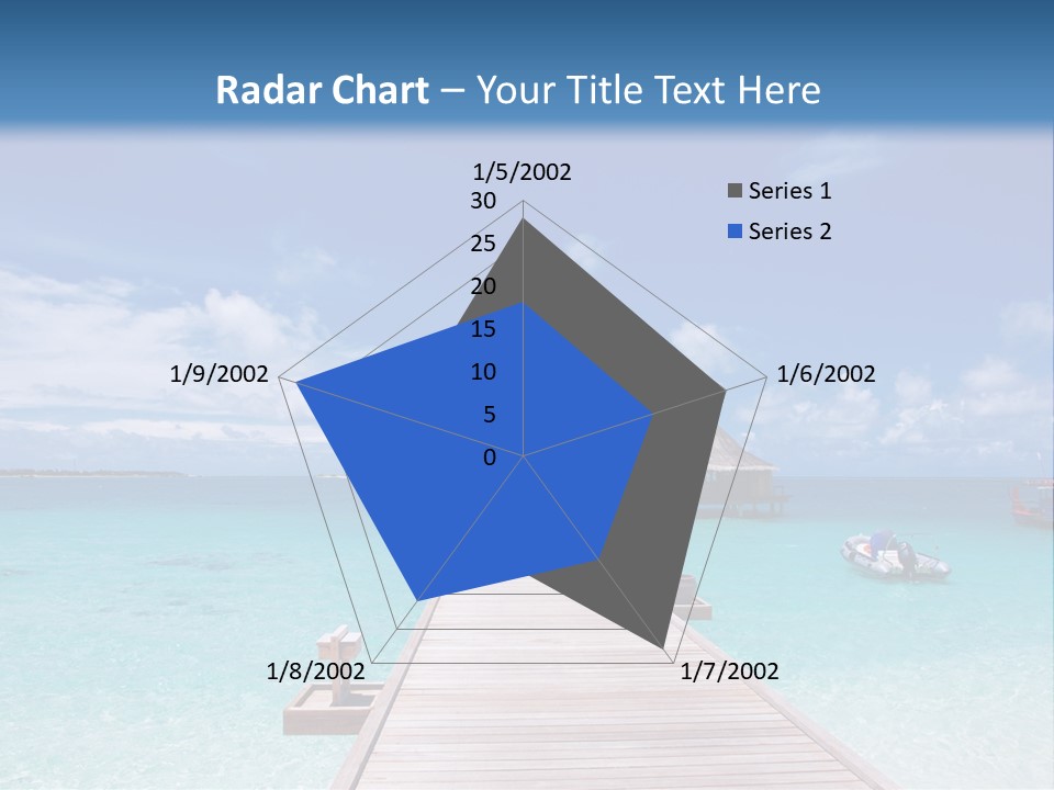 Edge Coastline Island PowerPoint Template