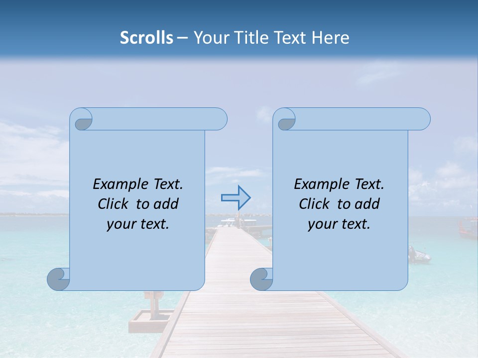 Edge Coastline Island PowerPoint Template