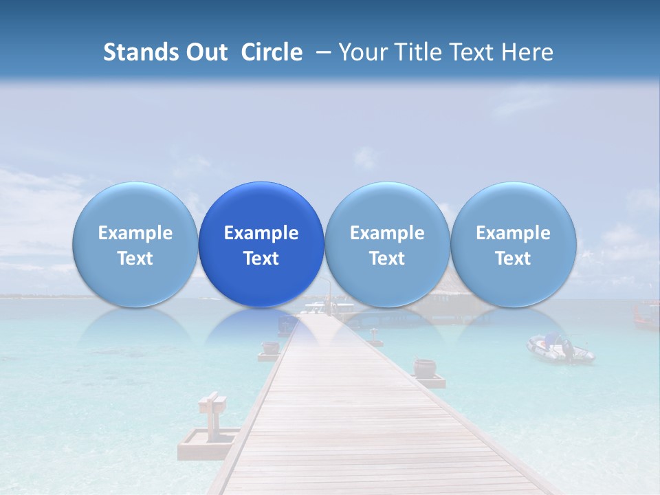 Edge Coastline Island PowerPoint Template