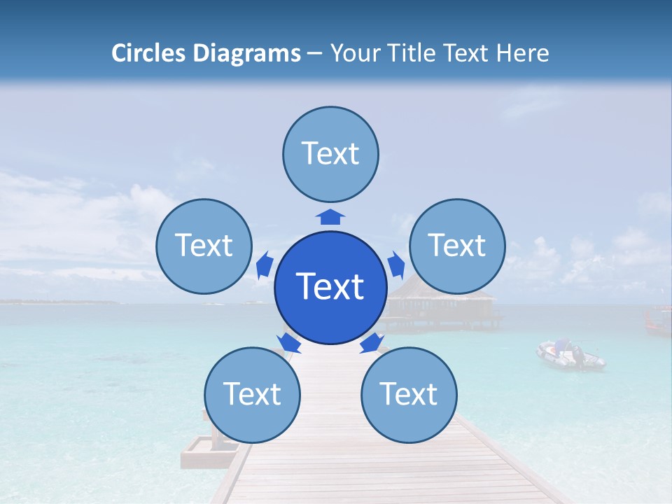Edge Coastline Island PowerPoint Template