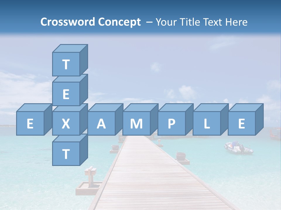 Edge Coastline Island PowerPoint Template