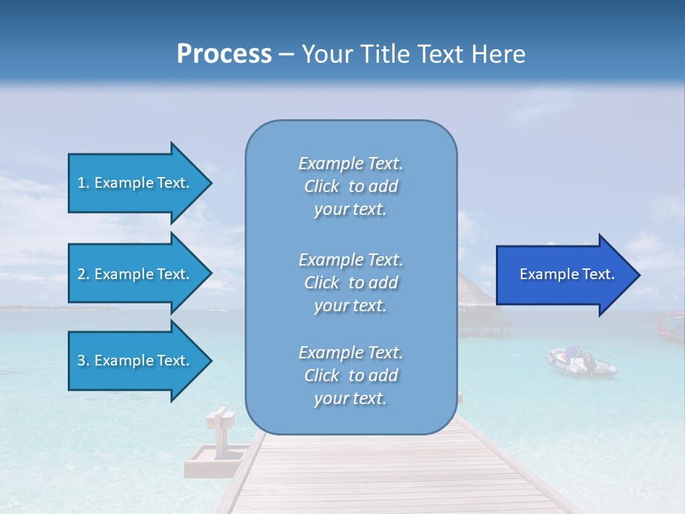 Edge Coastline Island PowerPoint Template