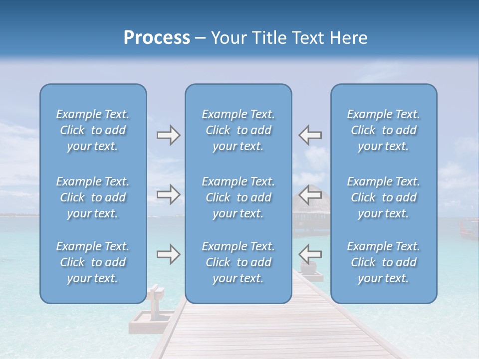 Edge Coastline Island PowerPoint Template