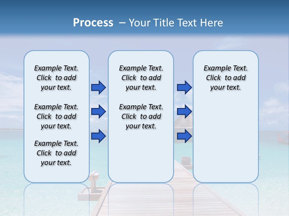 Edge Coastline Island PowerPoint Template