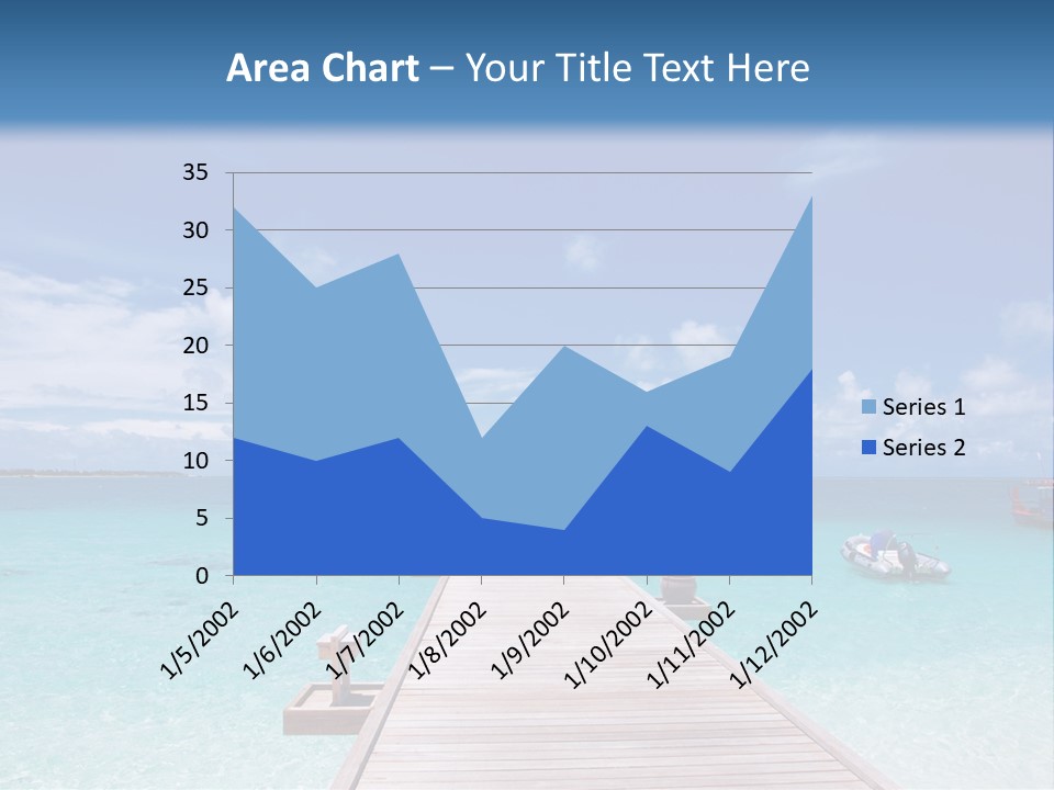 Edge Coastline Island PowerPoint Template