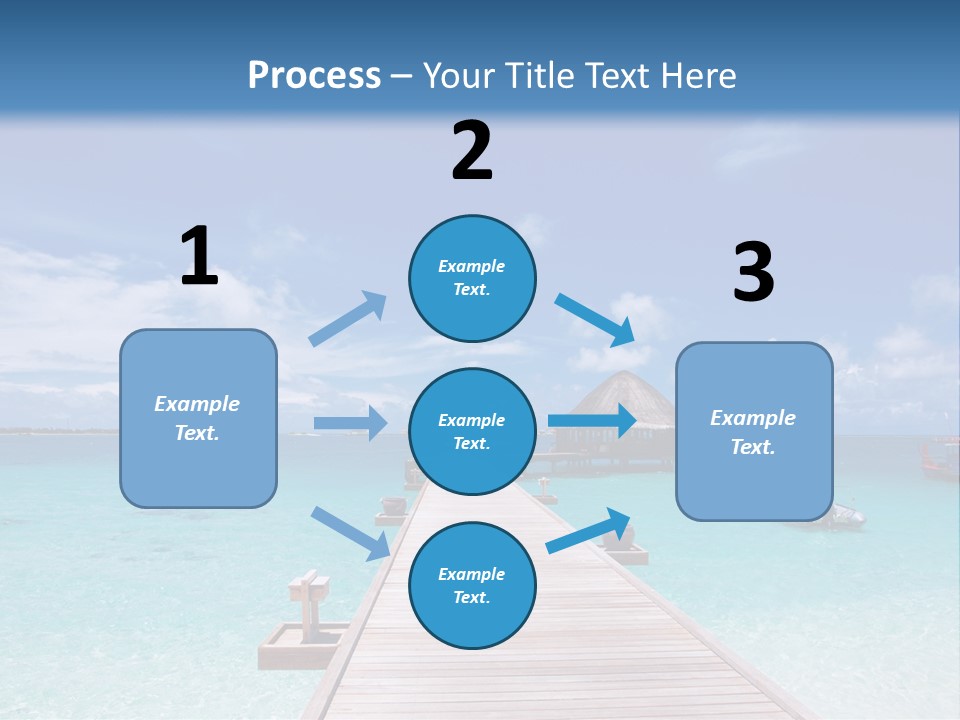 Edge Coastline Island PowerPoint Template