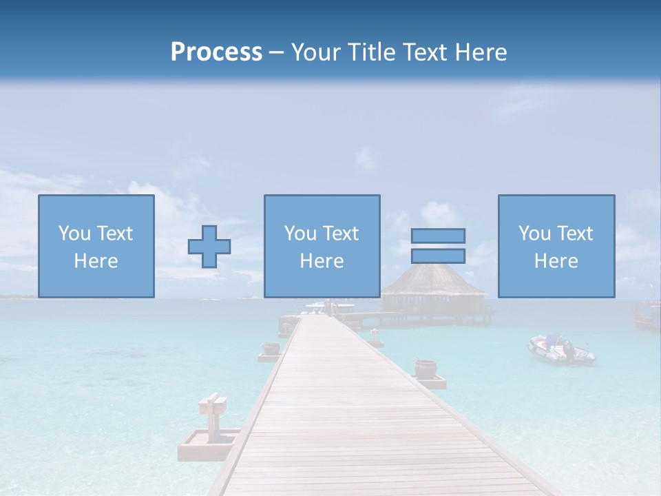 Edge Coastline Island PowerPoint Template
