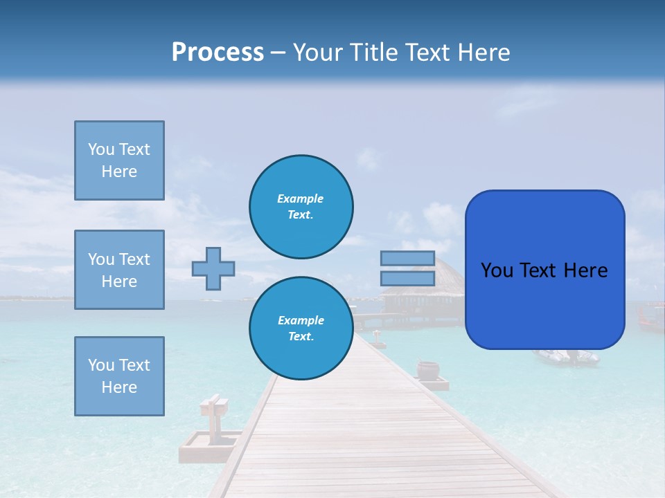 Edge Coastline Island PowerPoint Template