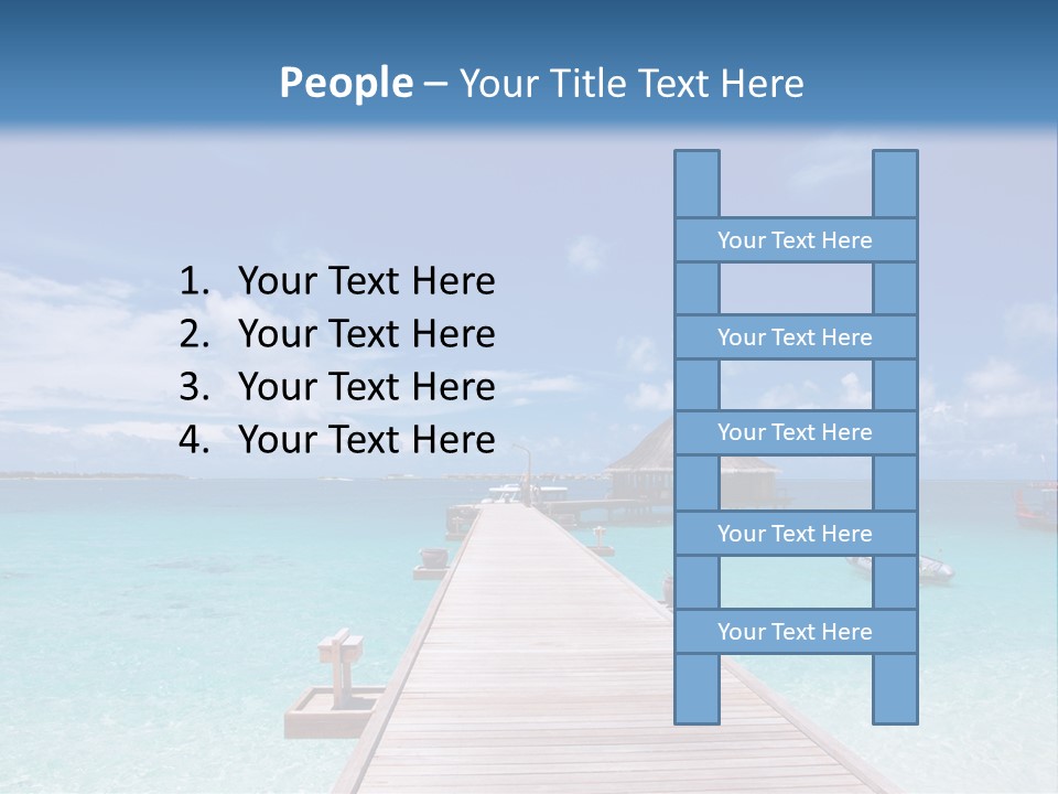 Edge Coastline Island PowerPoint Template