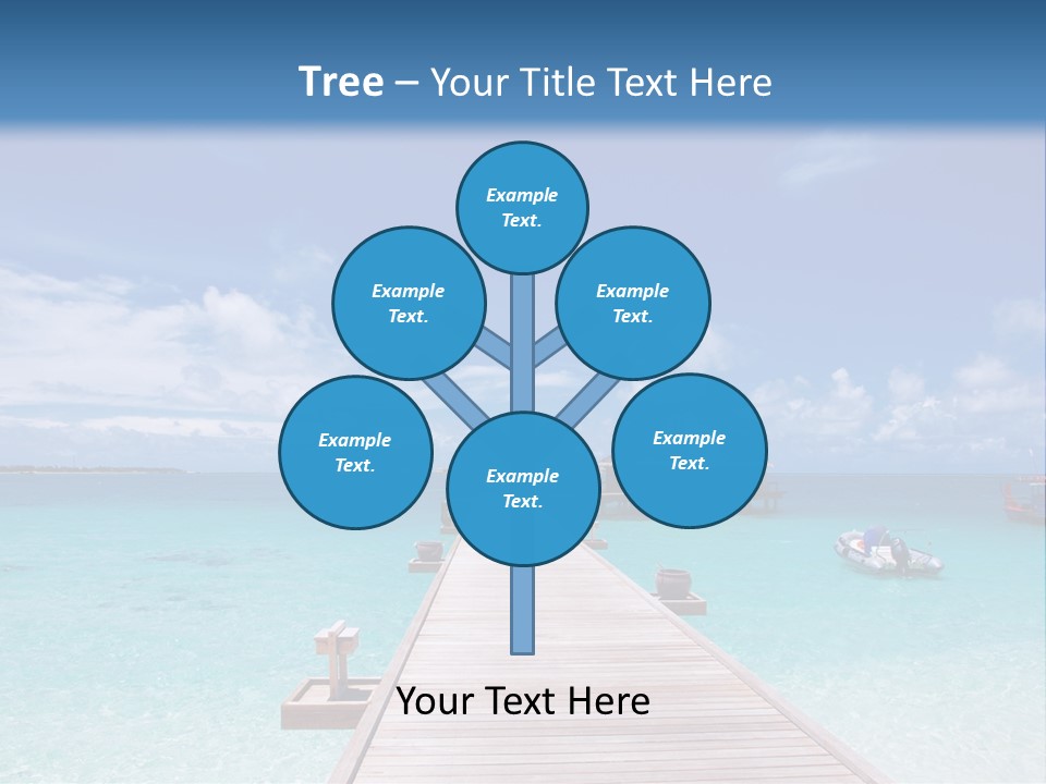 Edge Coastline Island PowerPoint Template
