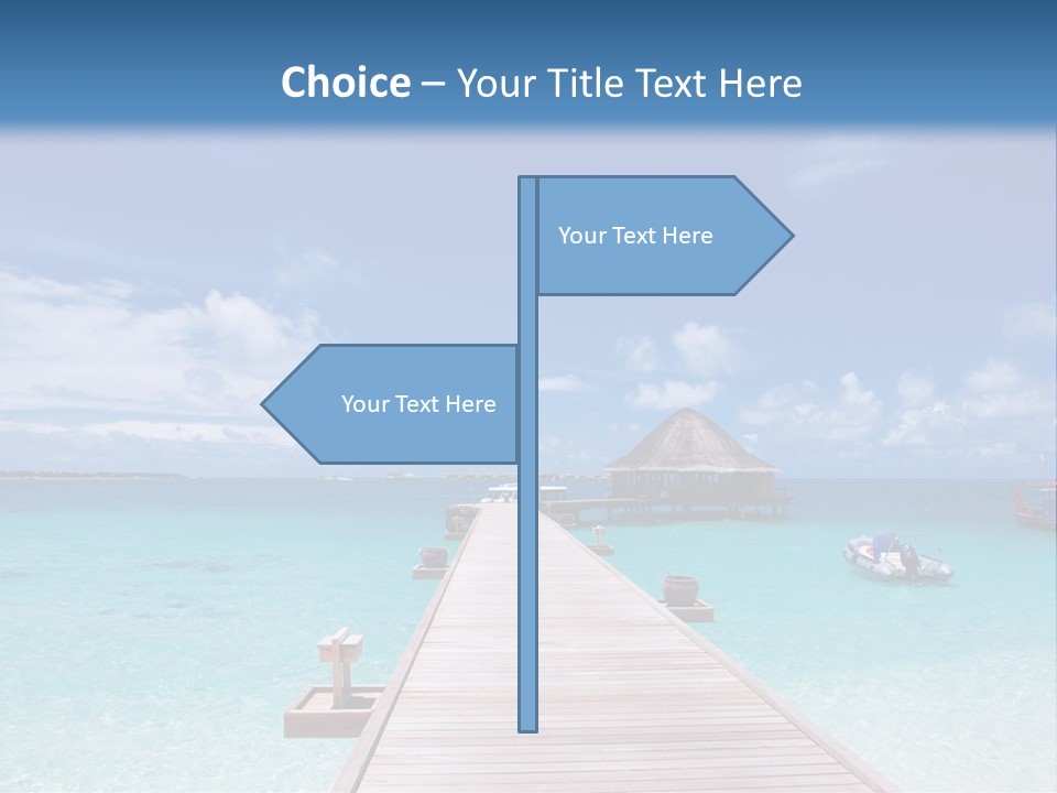 Edge Coastline Island PowerPoint Template