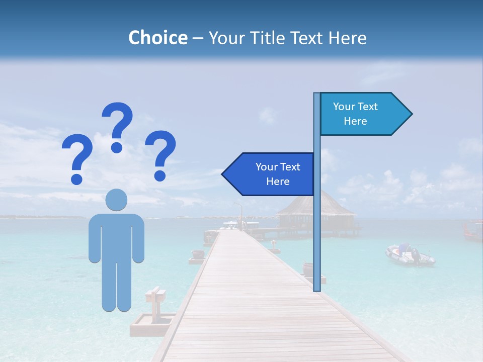 Edge Coastline Island PowerPoint Template