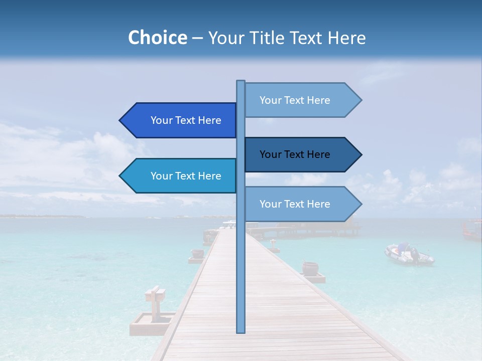 Edge Coastline Island PowerPoint Template