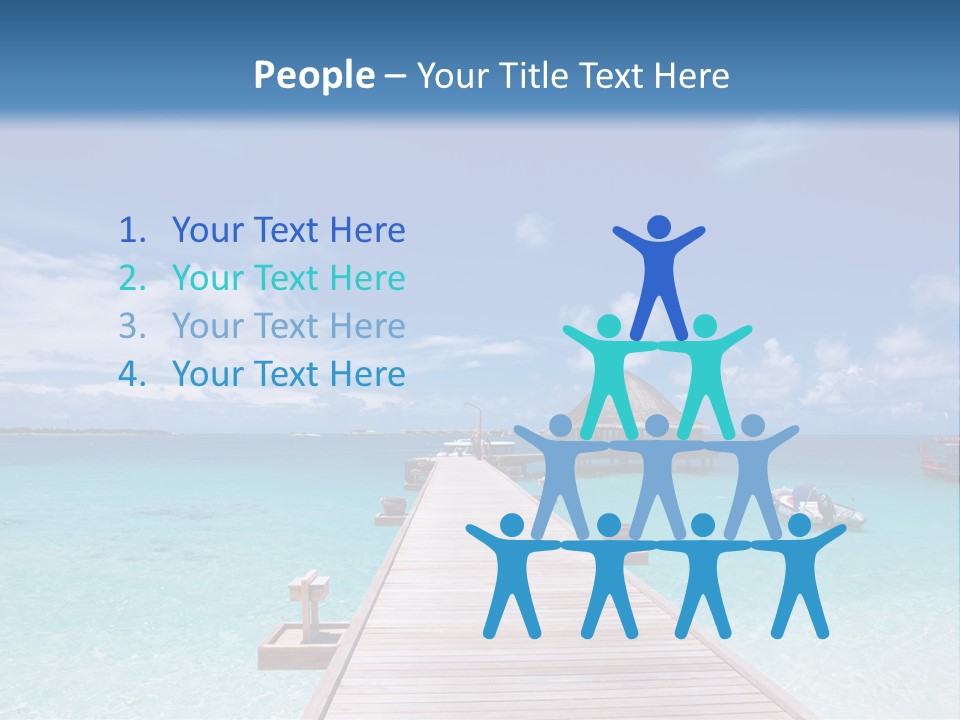 Edge Coastline Island PowerPoint Template