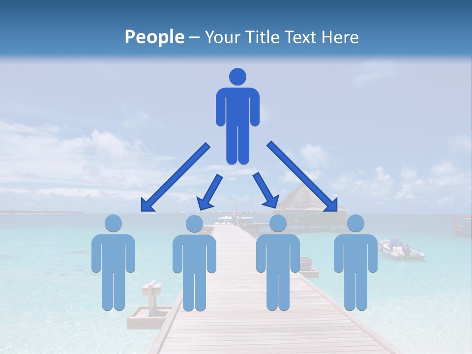 Edge Coastline Island PowerPoint Template