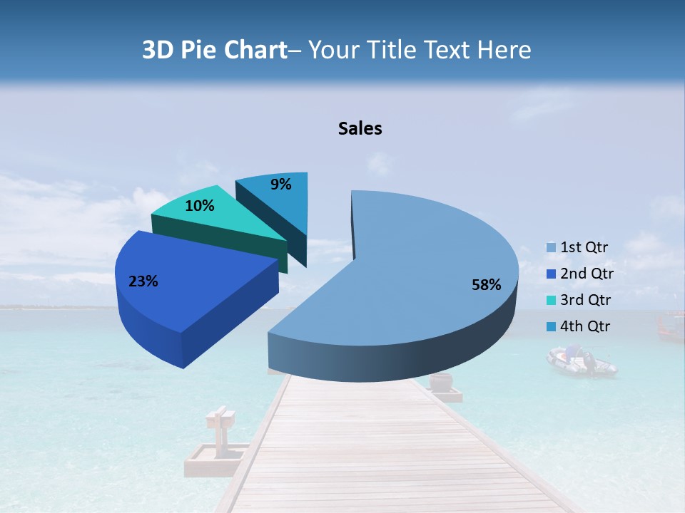 Edge Coastline Island PowerPoint Template
