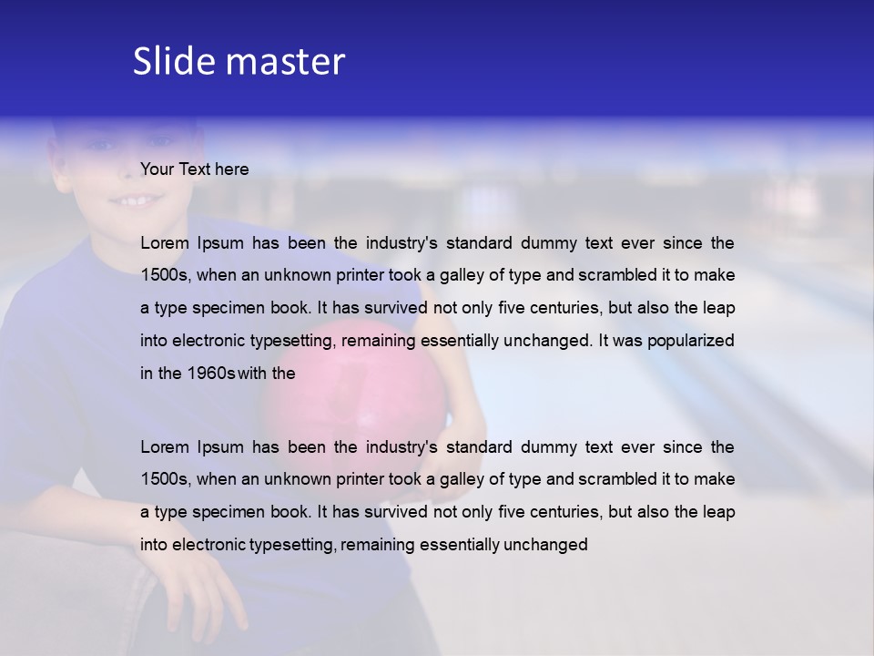 Light People Strike PowerPoint Template