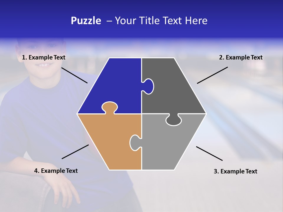 Light People Strike PowerPoint Template