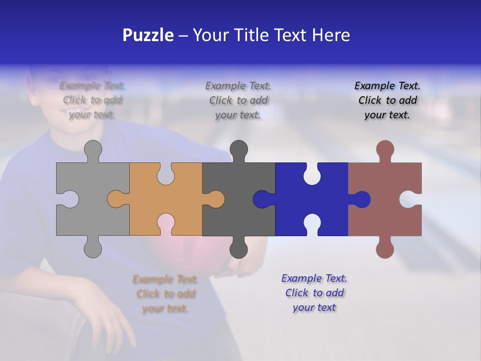 Light People Strike PowerPoint Template