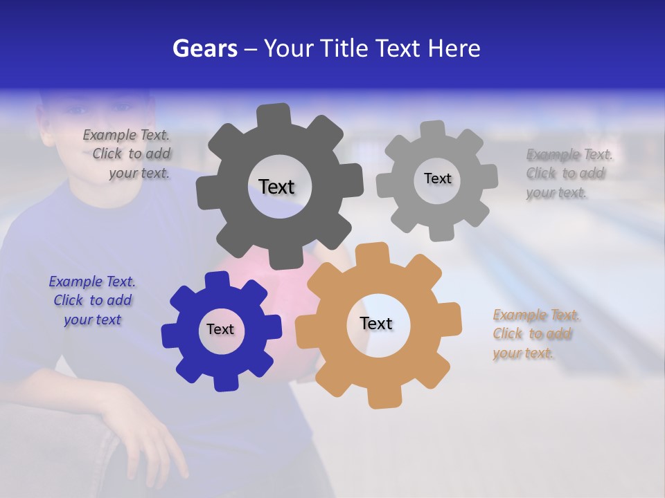 Light People Strike PowerPoint Template