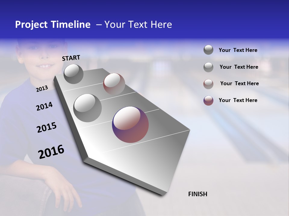 Light People Strike PowerPoint Template