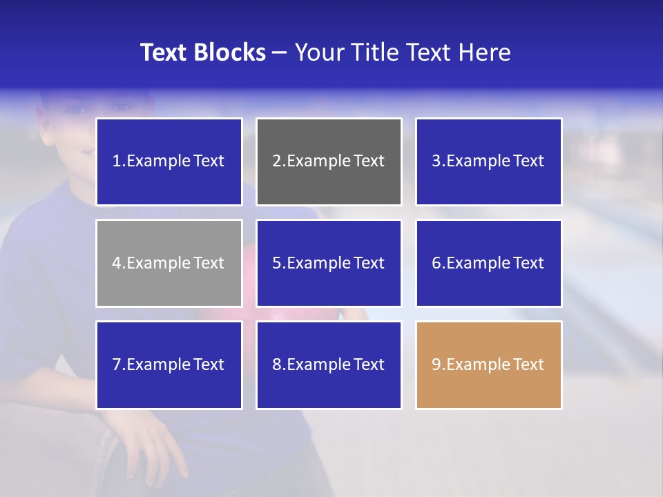 Light People Strike PowerPoint Template