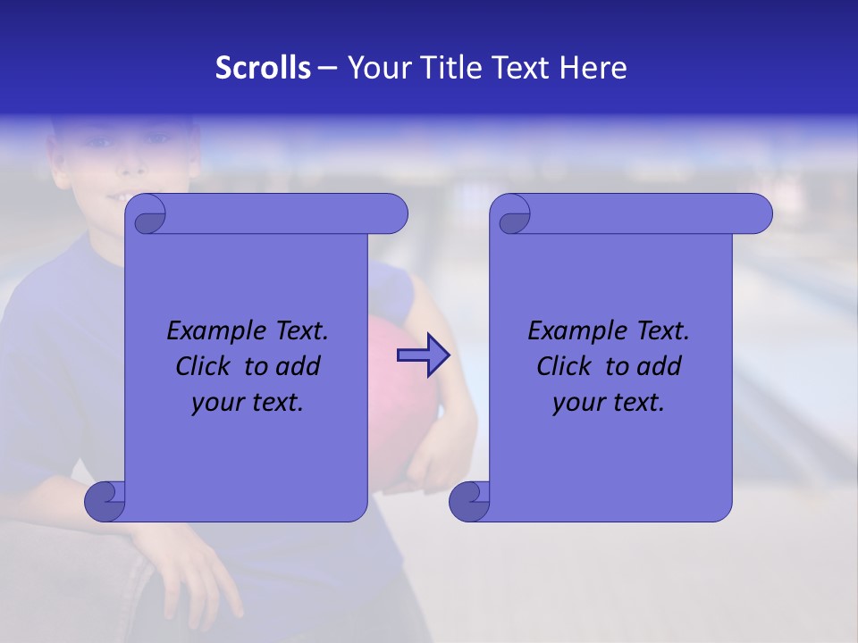 Light People Strike PowerPoint Template