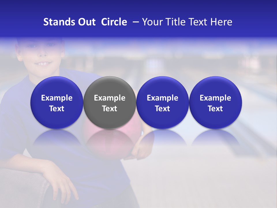 Light People Strike PowerPoint Template