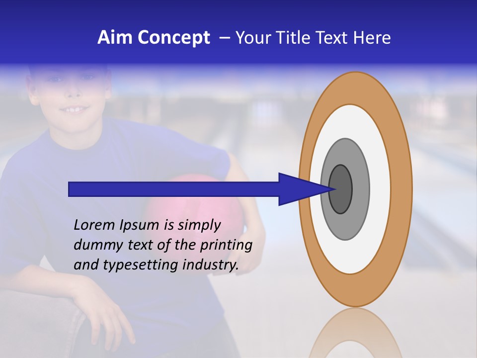 Light People Strike PowerPoint Template