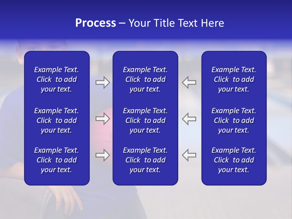 Light People Strike PowerPoint Template
