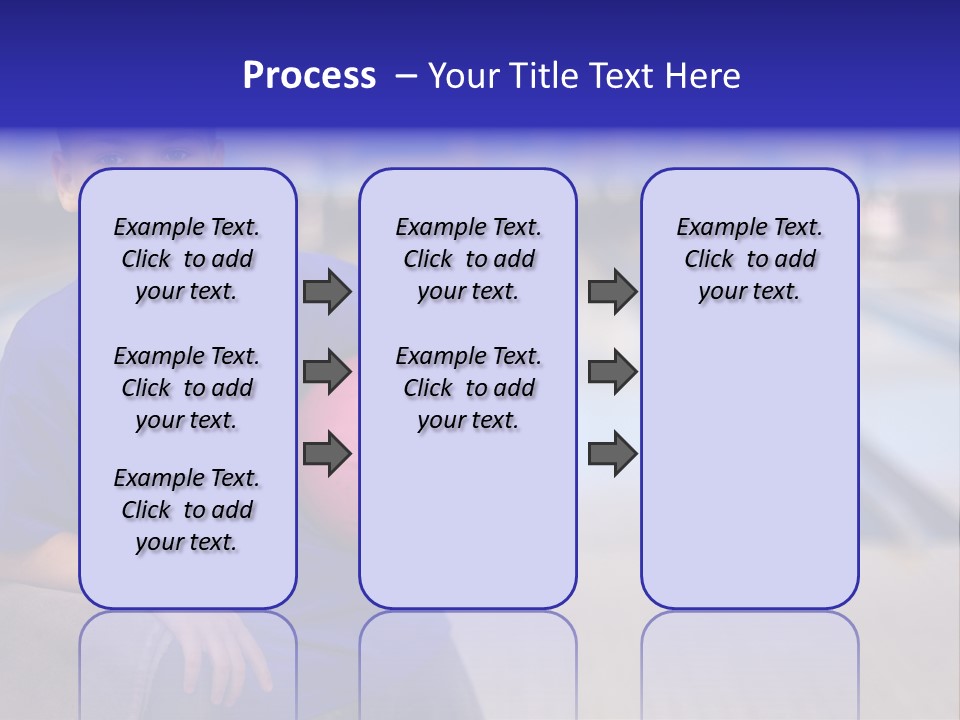 Light People Strike PowerPoint Template