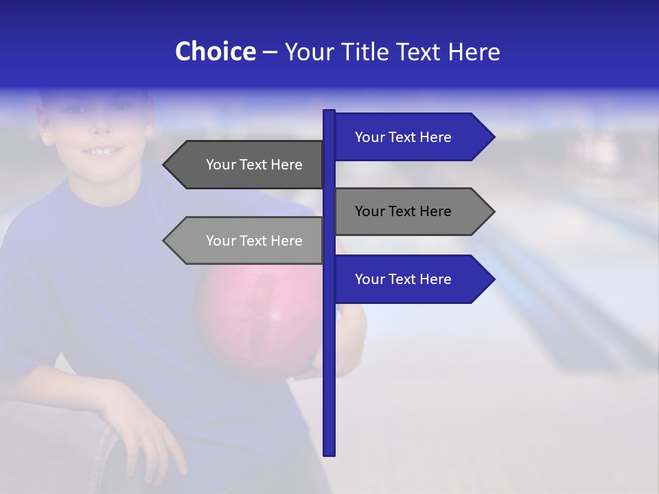 Light People Strike PowerPoint Template