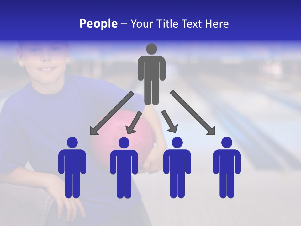 Light People Strike PowerPoint Template