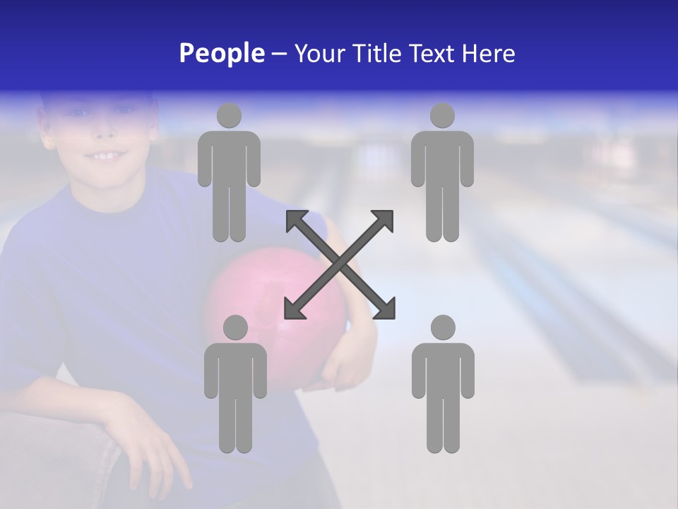 Light People Strike PowerPoint Template